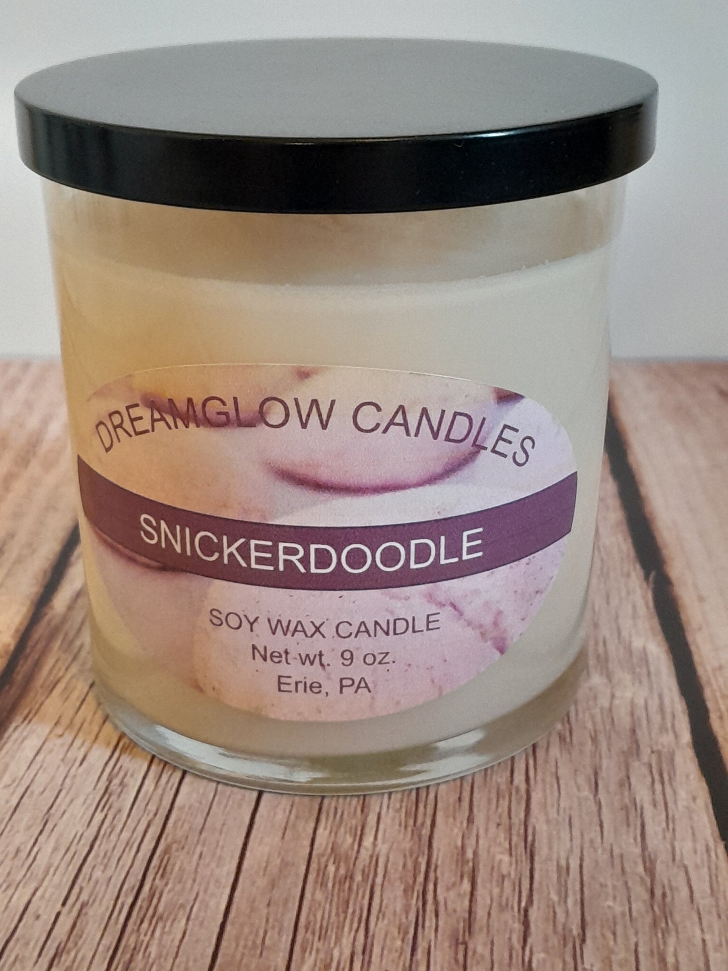 9 oz. Snickerdoodle soy wax candle
