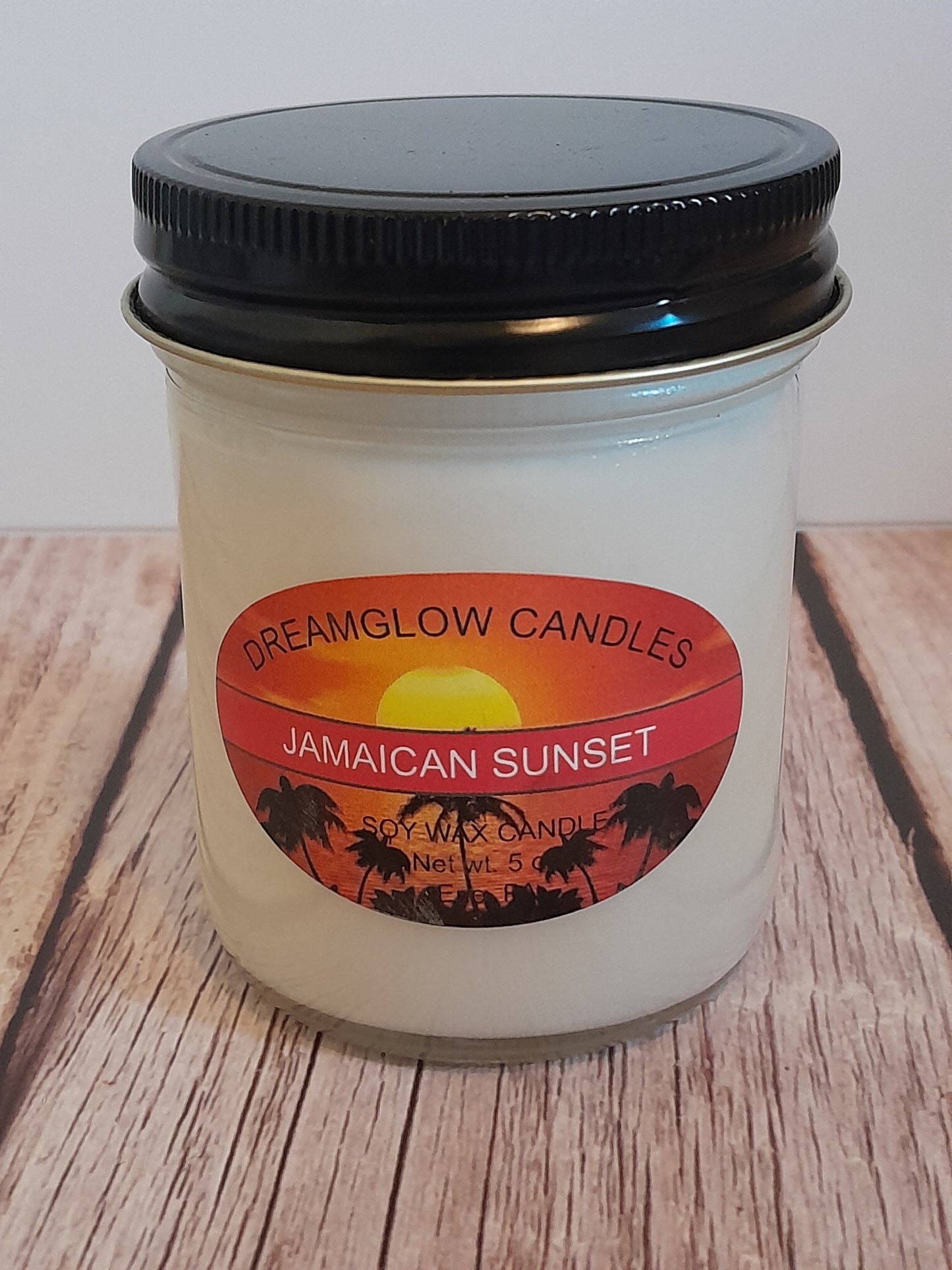 5oz. Jamaican Sunset soy wax candle