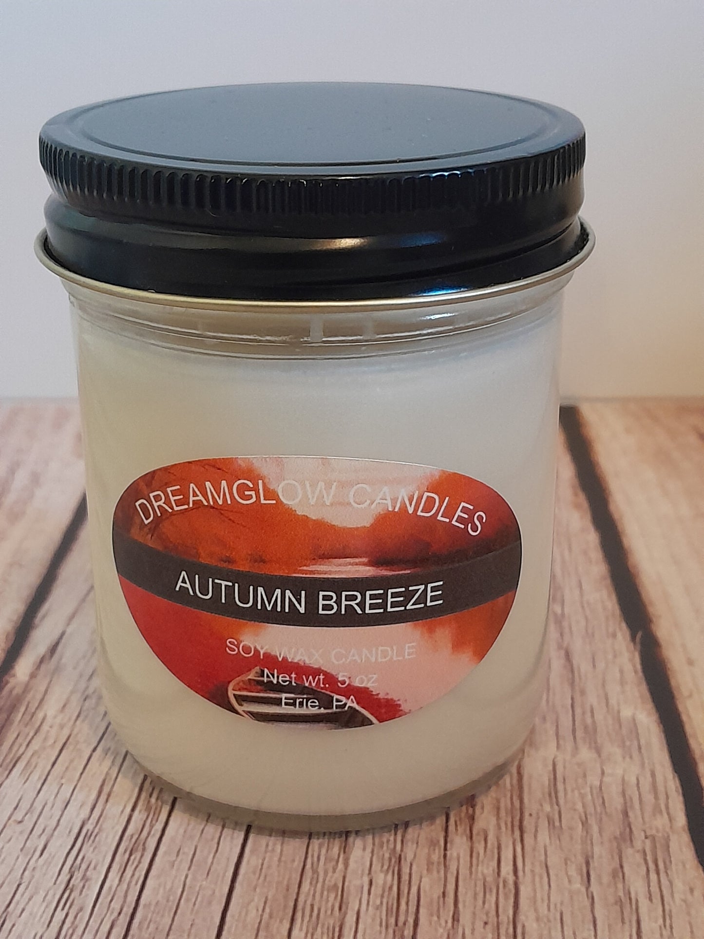 5oz. Autumn Breeze soy wax candle