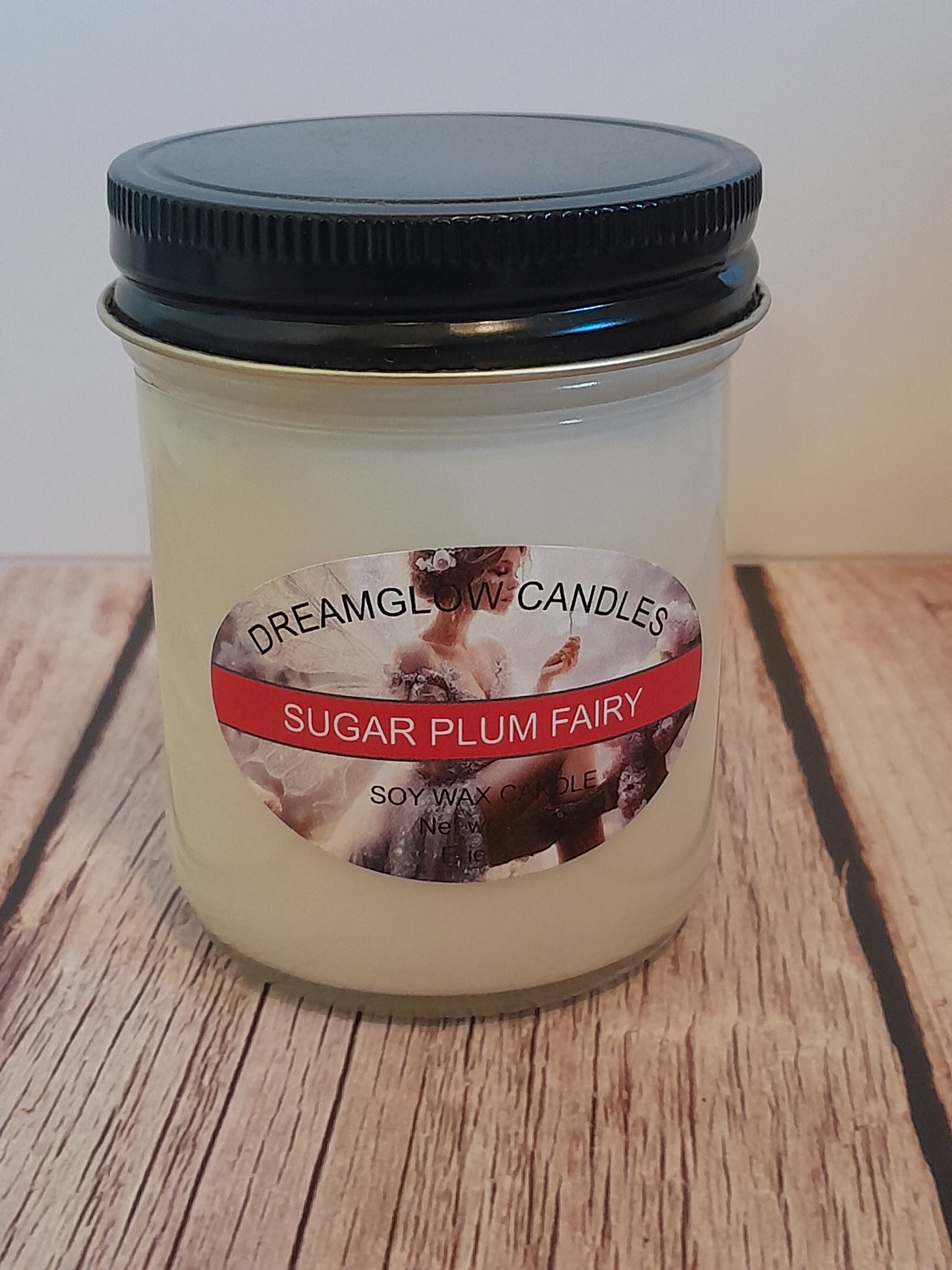 5oz. Sugar Plum Fairy soy wax candle