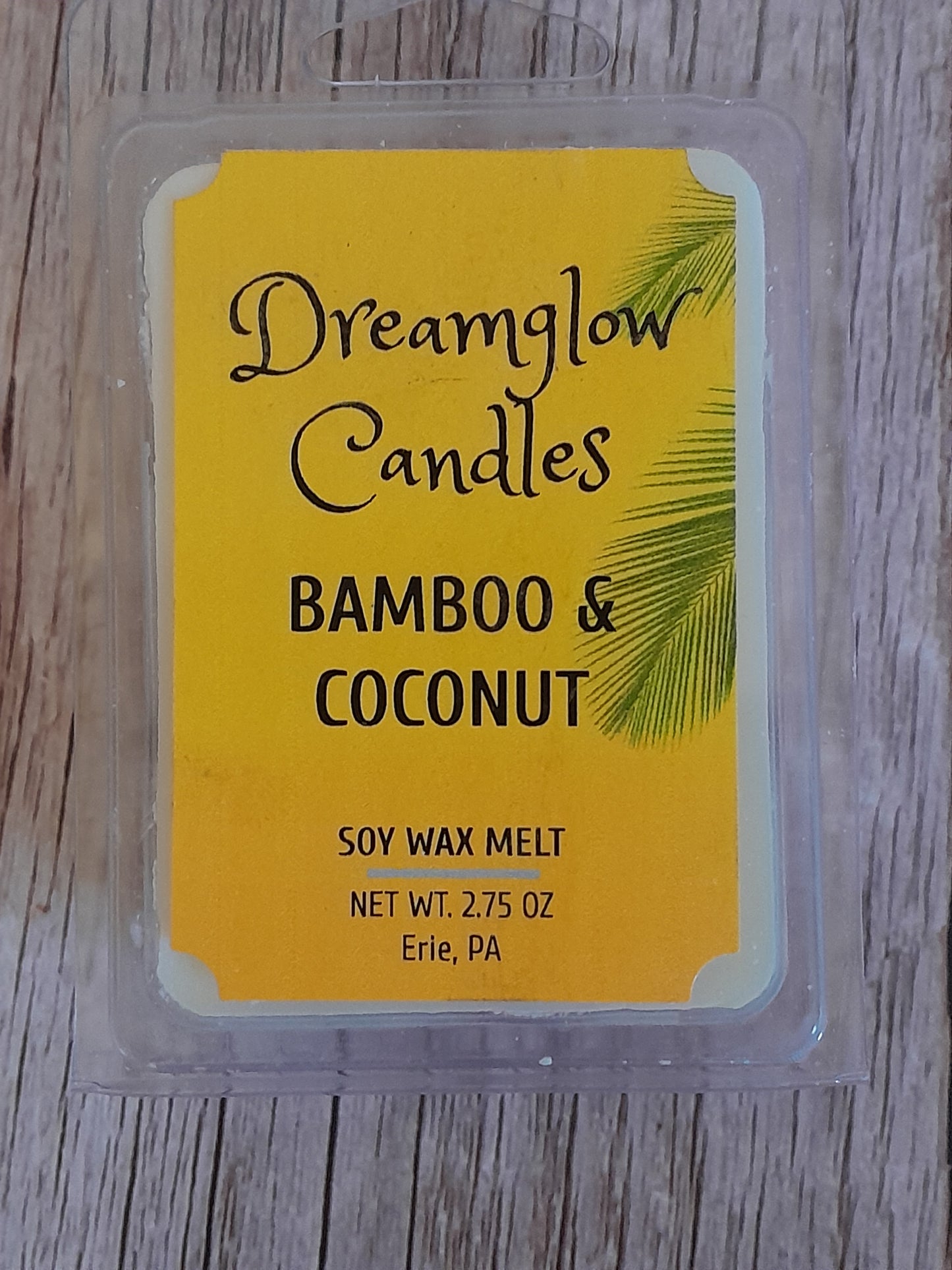 Bamboo and Coconut soy wax melts