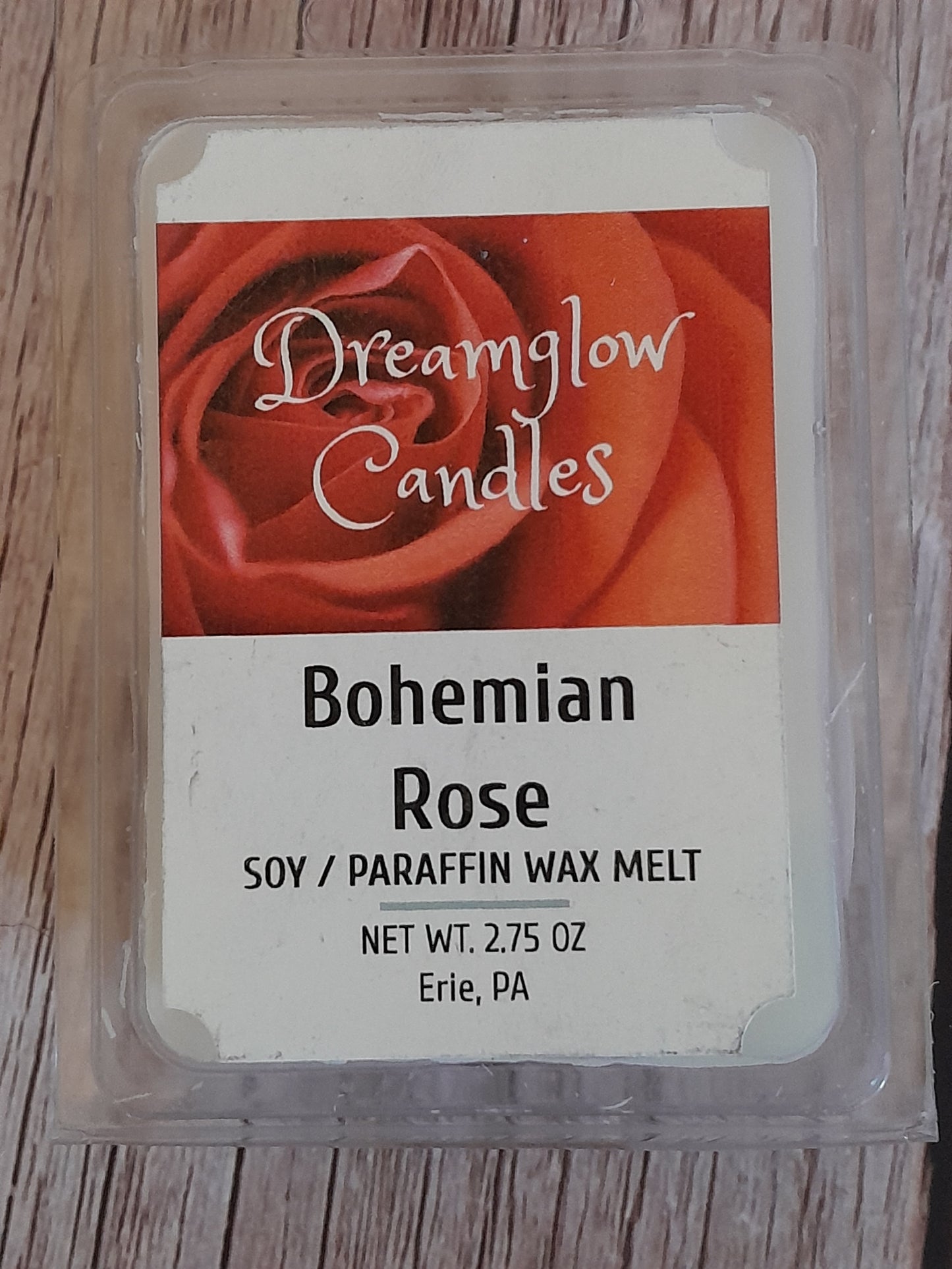 Bohemian Rose wax melt
