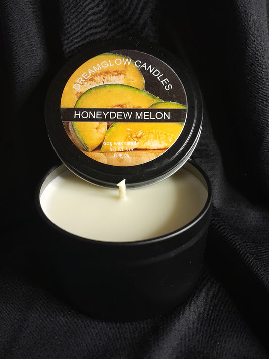 Honeydew Melon 5oz. soy wax candle