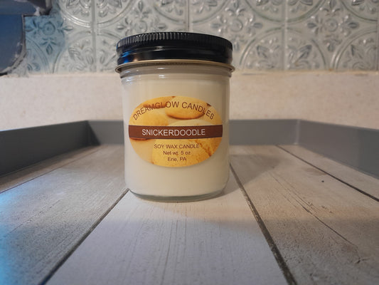 5oz. Snickerdoodle soy wax candle