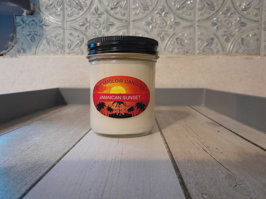 5oz. Jamaican Sunset soy wax candle