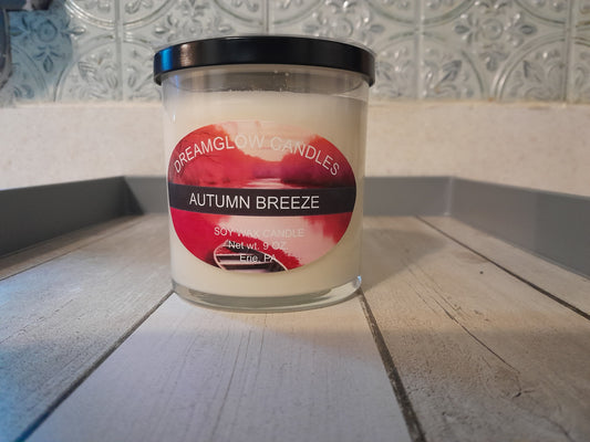 9oz, Autumn Breeze soy wax candle