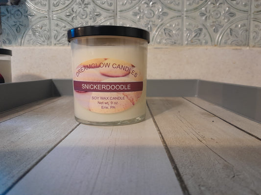 9 oz. Snickerdoodle soy wax candle