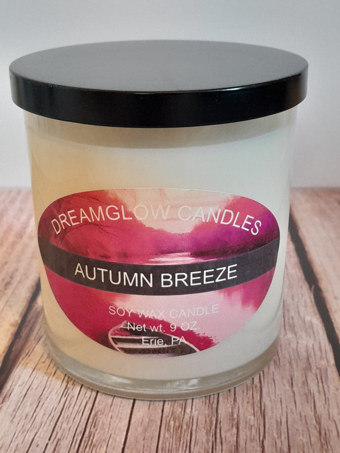 9oz, Autumn Breeze soy wax candle