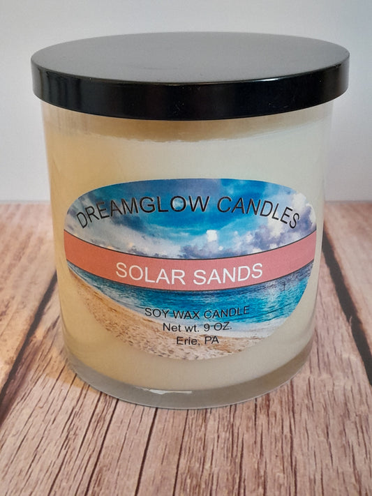 Solar Sands 9oz. soy wax candle