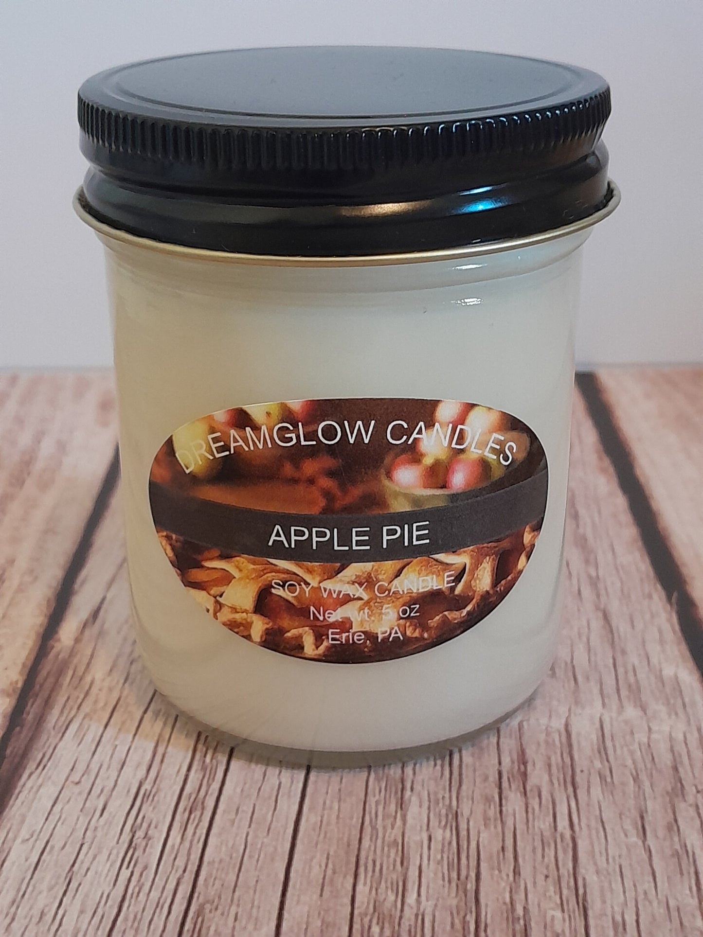 5oz. Apple Pie soy wax candle