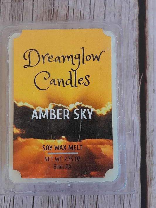 Amber Sky soy wax melt