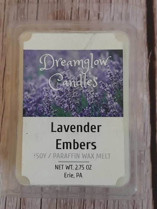 Lavender Embers wax melts
